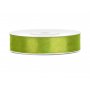 Satinband - �ppelgr�nt - (Bredd: 12 mm) - 25 meter