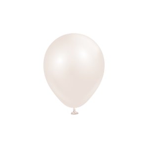 Miniballonger enf�rgade - Premium 13 cm - Aura Beige Cream - 25-pack