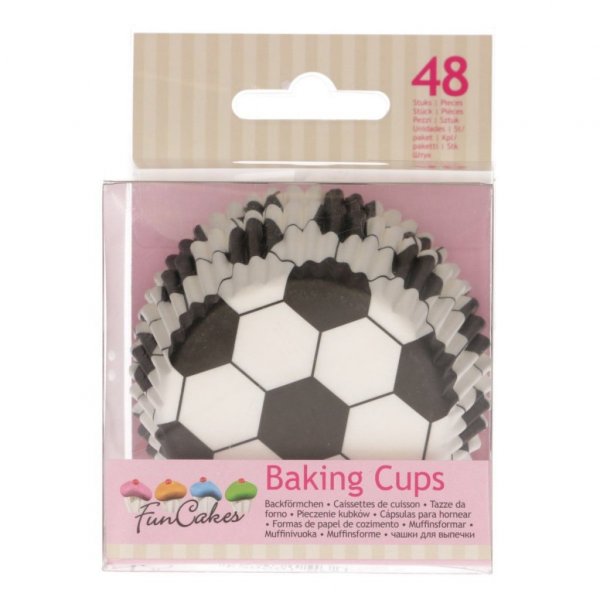 Muffinsformar - Fotboll - 48-pack Muffinsformar - Fotboll - 48-pack
