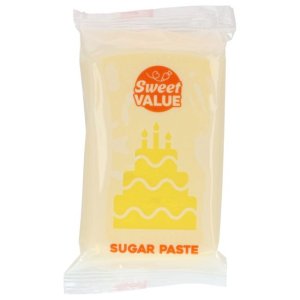 Sugarpaste/Sockerpasta - Gul - Sweet Value - 200 g