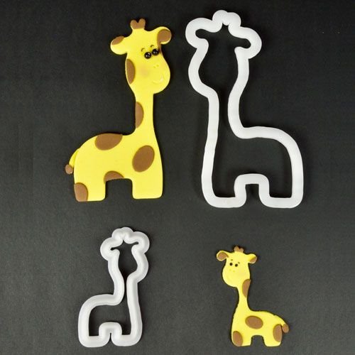 Utstickare - FMM - 2-pack - Giraffer