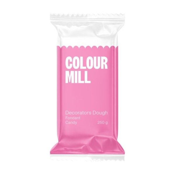 Sugarpaste/Sockerpasta Decorators Dough - Candy Pink - Colour Mill - 250 g Sugarpaste/Sockerpasta Decorators Dough - Candy Pink - Colour Mill - 250 g