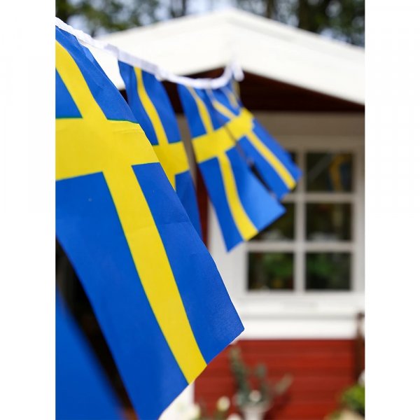 Flaggirlang - Sverige - 6 meter