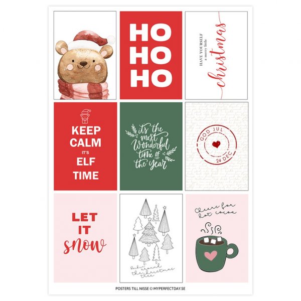 Posters - Nissen flyttar in - 34-pack