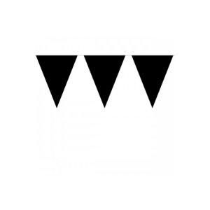 Flaggirlang Svart