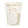 Pappmuggar - Enh�rning - 8-pack