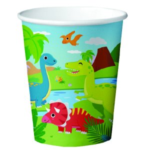 Pappmuggar - Dinosaurier - 210 ml - 8-pack Pappmuggar - Dinosaurier - 210 ml - 8-pack