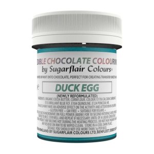 Sugarflair Chokladf�rg  Bl�gr�n (Duck Egg) 35g