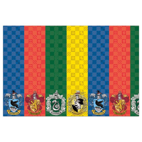 Bordsduk - Harry Potter Hogwarts Houses - 120x180 cm