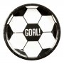 Papptallrikar - Fotboll - 8-pack - 23 cm