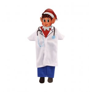 Nissetillbehör - Elf on the Shelf - Utklädnad Dr Nisse Nissetillbehör - Elf on the Shelf - Utklädnad Dr Nisse