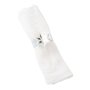 Servettringar - Sn�flingor - Ljusbl� - 8-pack