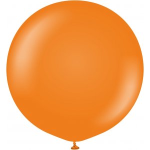 Ballonger enfrgade - Premium 90 cm - Orange - 2-pack