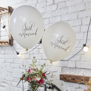 Ballonger - Boho - Just Married - 10-pack