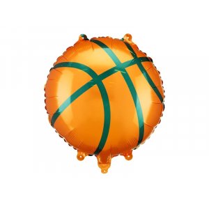 Folieballong - Basketboll - 35 cm Folieballong - Basketboll - 35 cm