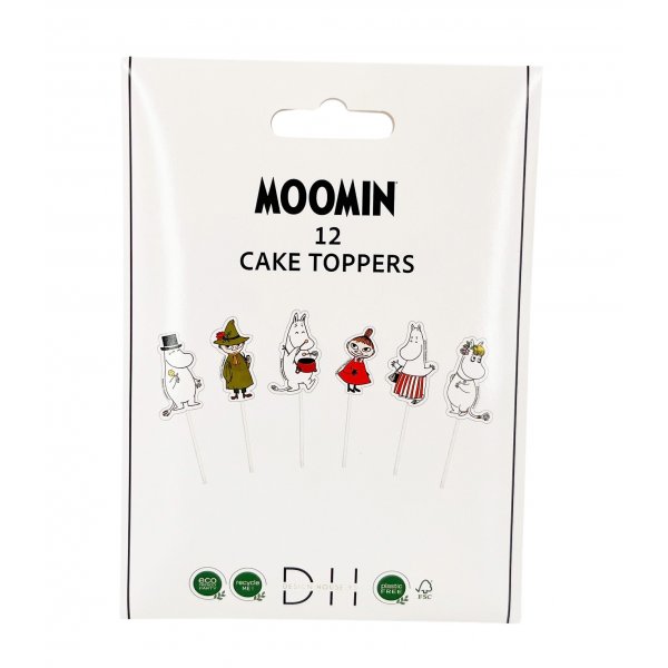 Cake toppers - Mumin - 12st