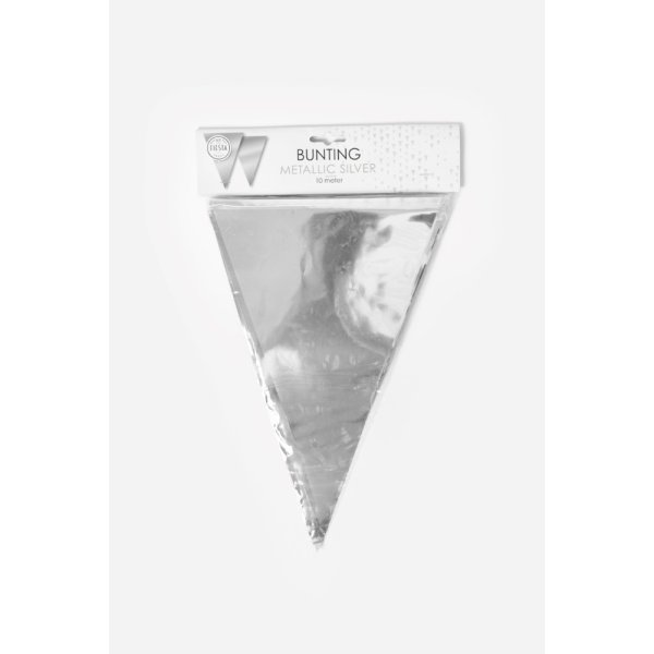 Vimpelgirlang - Silver Metallic -10 meter