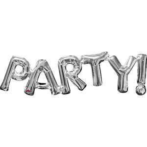 Folieballong - Party - Silver Folieballong - Party - Silver