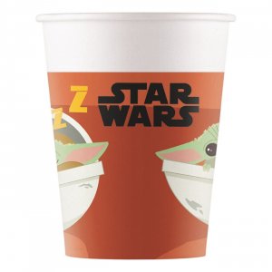 Pappmuggar - Mandalorian Star Wars - 8-pack