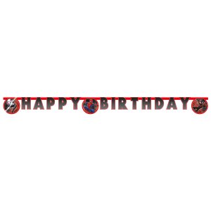 Girlang - Happy Birthday- Spider Man Girlang - Happy Birthday- Spider Man