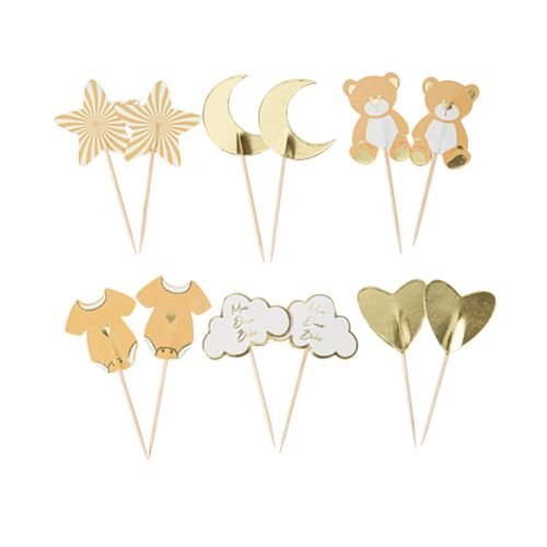 Cake Picks - Baby - 12-pack Cake Picks - Baby - 12-pack
