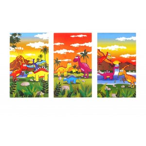 Litet skrivh�fte - S�ta dinosaurier - 1 st