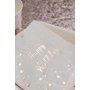 Servetter med happy birthday - Ros�guld - 16-pack
