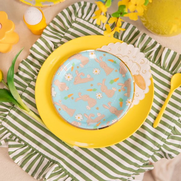 Papptallrikar - Kaniner - 6-pack Papptallrikar - Kaniner - 6-pack