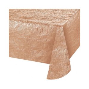 Metallic Pappersduk Rosé