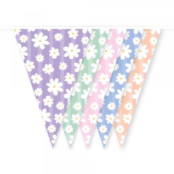 Girlang - Sommarblommor