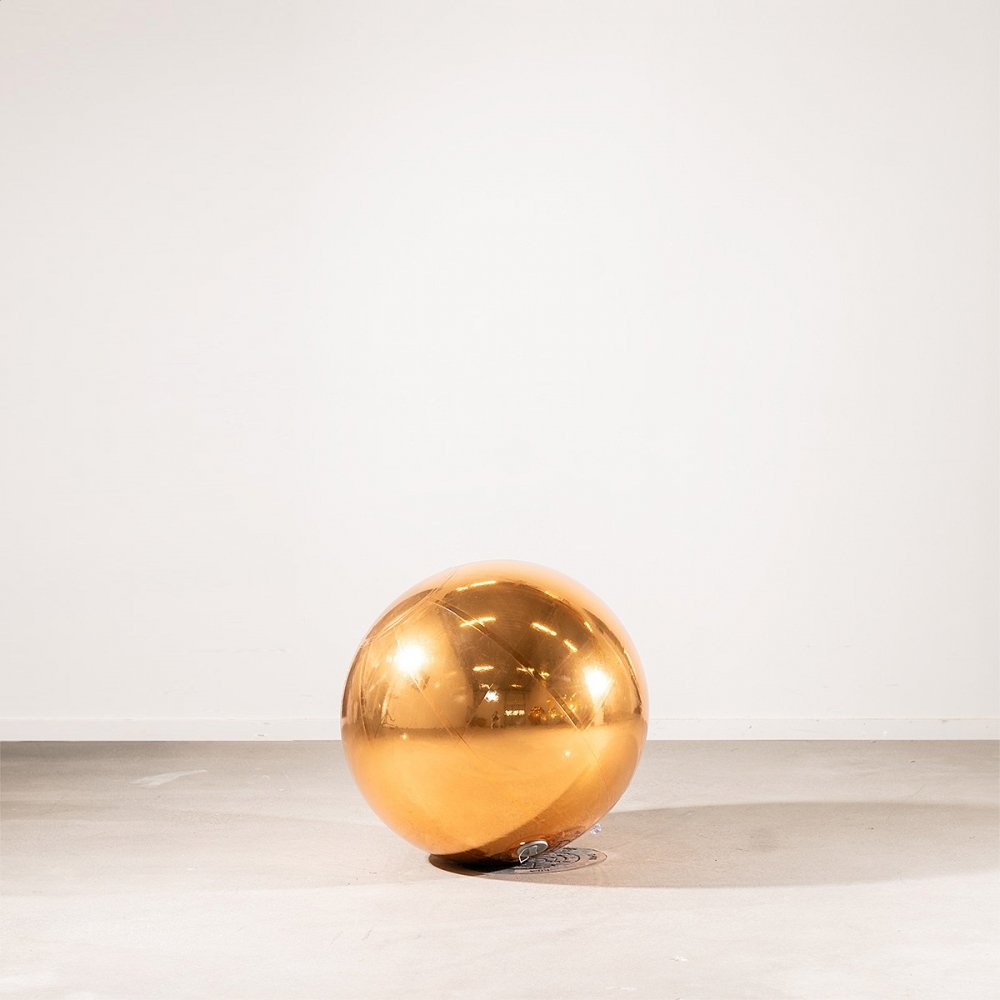 Inflatable Mirror Ball – Guld – 60 cm – Jätteballonger, Ballonger