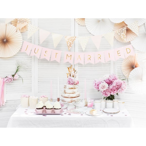 Popcornboxar - Dotty - Ljusrosa - 6-pack