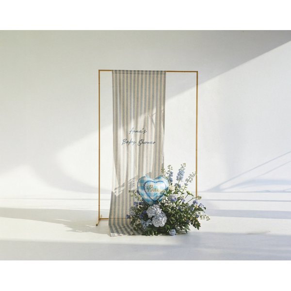 Folieballong hj�rta \\\"Baby\\\" - Ljusrosa