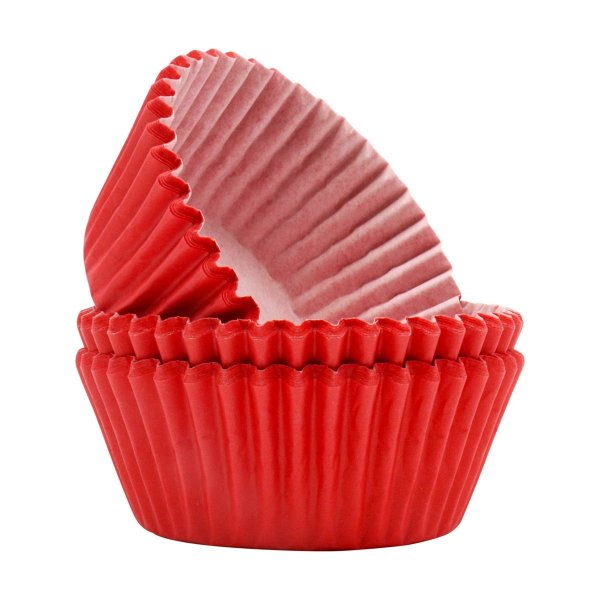 Minimuffinsformar - Rda - PME - 60-pack