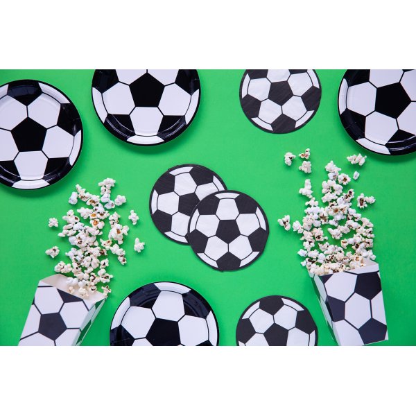 Servetter - Runda - Football Party - 20-pack Servetter - Runda - Football Party - 20-pack