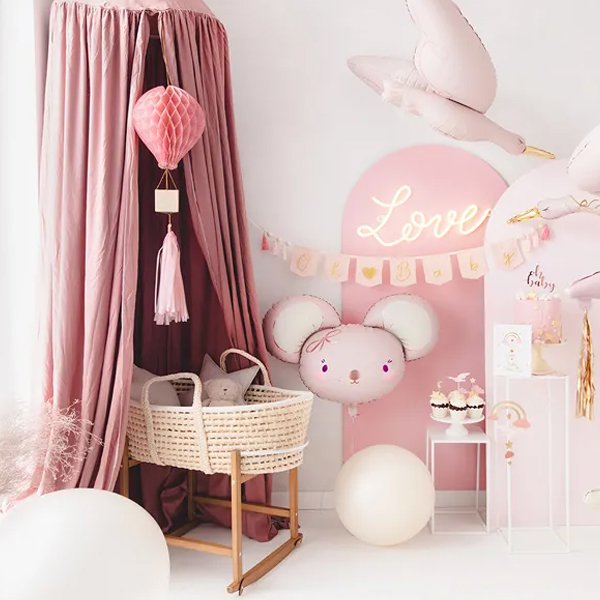 Honeycomb - Luftballong - Rosa Honeycomb - Luftballong - Rosa