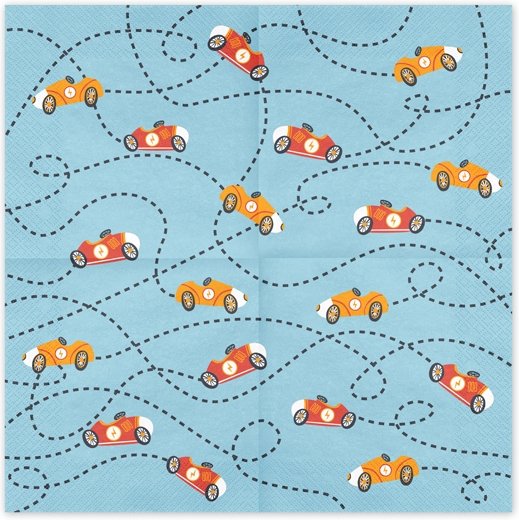 Servetter - Racing - 12-pack Servetter - Racing - 12-pack