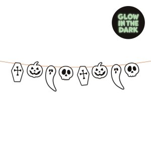 Girlang - Sj�lvlysande - Halloween - 2 m