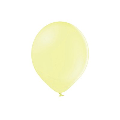 Miniballonger - Pastell - Premium 12 cm - Ljusgula - 10-pack