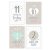 Milestone Cards - Baby Wishes - 20-pack