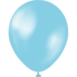 Miniballonger enfrgade - Premium 13 cm - Pearl Sky Blue