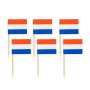 Partypicks - Flagga - Holland - 50 st Partypicks - Flagga - Holland - 50 st