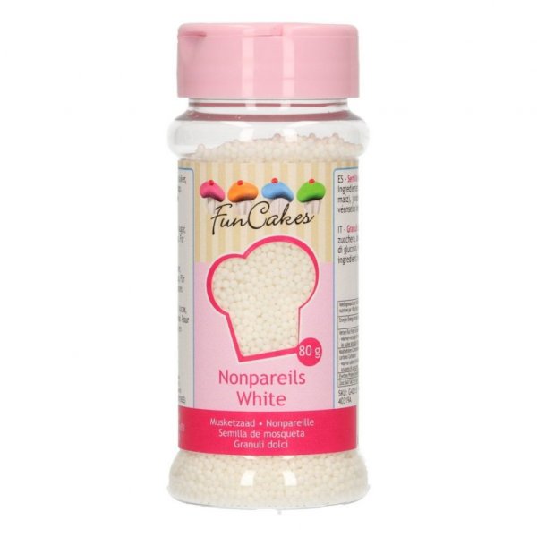 Sockerprlor - Mini - Vit