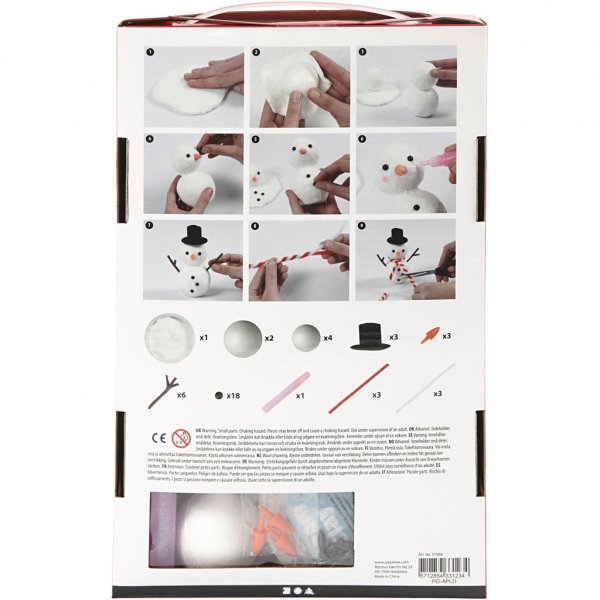 Pysselkit - DIY - Snögubbar Pysselkit - DIY - Snögubbar