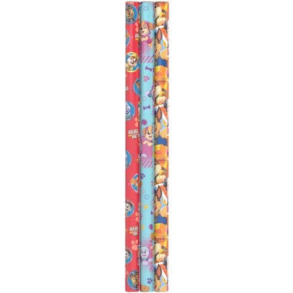 Presentpapper - Paw Patrol - 3 olika motiv