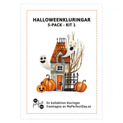 Halloweenkluringar - 5-pack - Kit 1