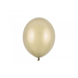 Ballonger - Metallisk kallguld - 27 cm