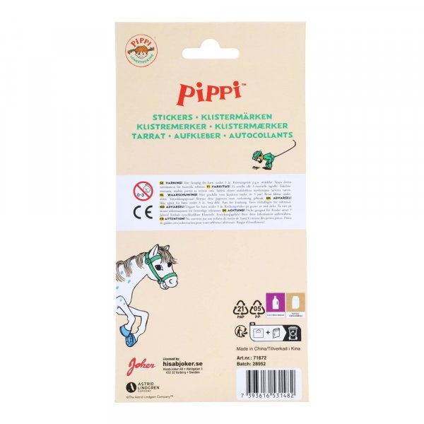 Klisterm�rken - Pippi L�ngstrump