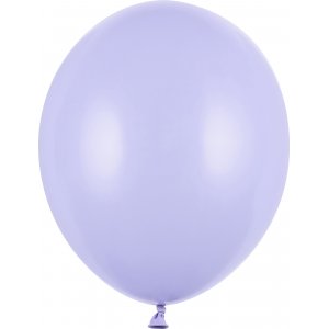 Enfärgade ballonger - Premium 27 cm - Ljuslila - 10-pack