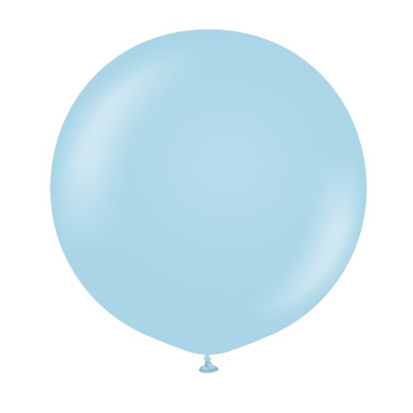 Ballonger enf�rgade - Premium 60 cm - Macaron Blue - 2-pack